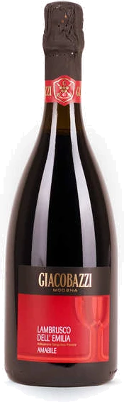 photo Lambrusco Giacobazzi Vin Rouge Pétillant d’Italie