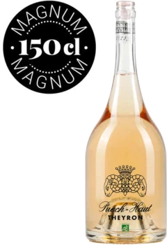 photo Vin Rosé Puech Haut Theyron Bio Igp Pays d’oc Magnum