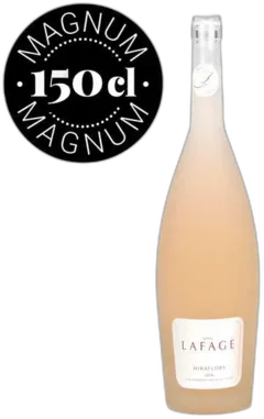 photo Domaine Lafage Côtes du Roussillon Vin Rosé Miraflors Magnum