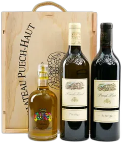 photo Château Puech-Haut 1 Vin Rouge Prestige 1 Vin Blanc Prestige 1 Huile d’Olive