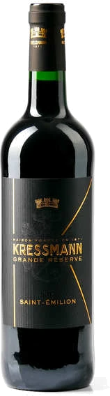 photo Saint-Emilion Grande Réserve Vin Rouge Kressmann