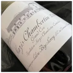 photo Domaine Auvenay Mazis Chambertin 1999