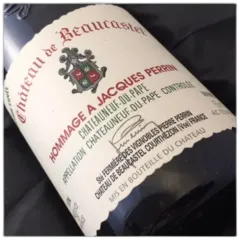 photo Beaucastel Cdp Rouge Hommage a j Perrin 2013 Magnum