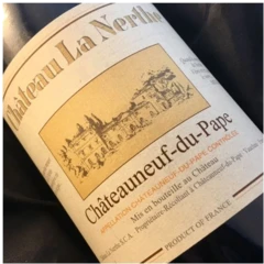 photo Château la Nerthe Chateauneuf du Pape Rouge 2007