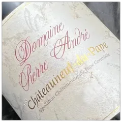 photo Pierre Andre Chateauneuf du Pape Rouge 2016