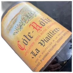 illustration du vin Dervieux Thaize Cote Rotie la Viaillere 1985