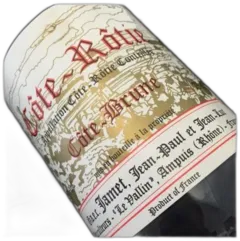 image du vin Jamet Cote Brune 1987