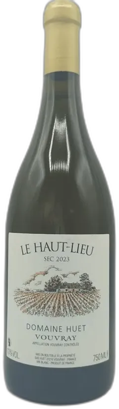 photo Vouvray Sec Domaine Huet le Haut Lieu Vin Tranquille) 2023