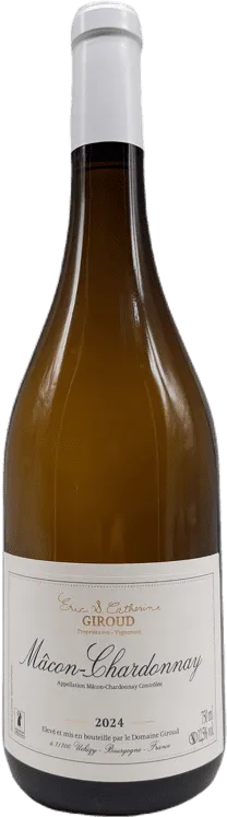 illustration du vin Domaine Giroud, 2024 a O.p Mâcon-Chardonnay, Vin Blanc