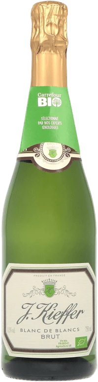 photo Blanc de Blancs Brut Bio J.Kieffer, Non Mill, Mousseux Brut