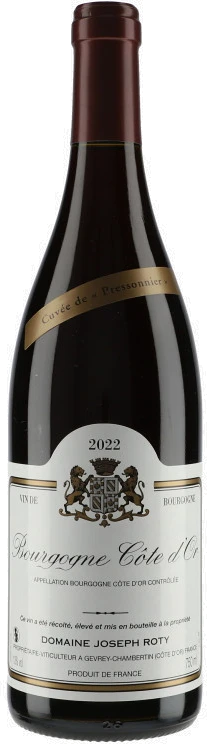 photo Bourgogne Côte d’or Cuvée de Pressonnier