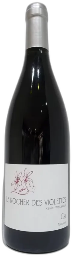 photo Touraine Cot Vieilles Vignes 2022 X.Weisskopf le Rocher des Violettes a bo