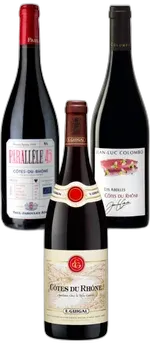 photo du vin Pack Trio Côtes du Rhône