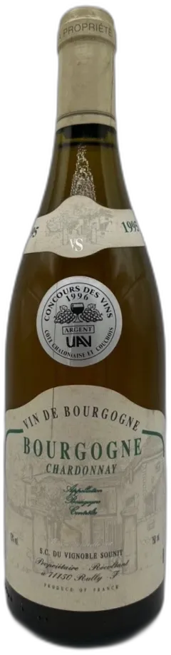photo du vin Sounit Bourgogne Chardonnay Bourgogne France