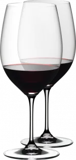 photo du vin 2 Verres Cabernet/Merlot Ref 6416 Gamme Vinum Riedel
