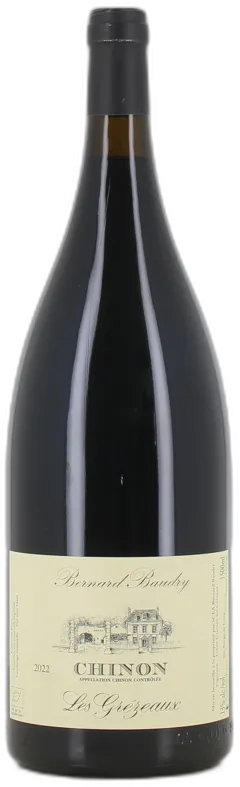photo Magnum Vin Rouge Chinon les Grezeaux Bernard Baudry 2022