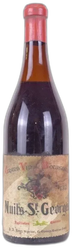 photos du vin 1953 Nuits Saint-Georges Nony Rouge Bourgogne