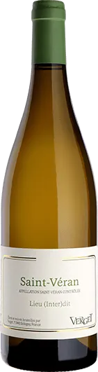 vue du vin Verget Saint-Véran Village "Lieu (Inter)Dit" 2024