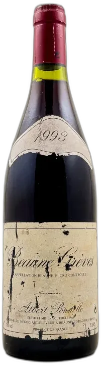 image du vin Ponnelle Beaune 1er Cru "Grèves" 1993