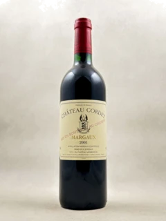 photo Château Cordet Margaux 2001