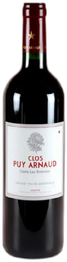 photo Clos Puy Arnaud Castillon-Côtes-de-Bordeaux les Ormeaux 2021