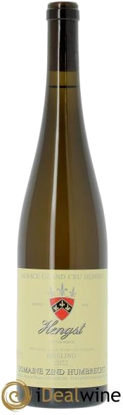 photo Alsace Riesling Grand Cru Hengst Zind-Humbrecht 2022