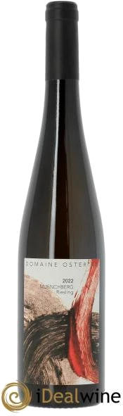 photo Alsace Riesling Grand Cru Muenchberg Ostertag 2022