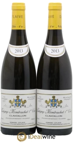 photo Puligny-Montrachet 1er Cru Clavoillon Leflaive 2013