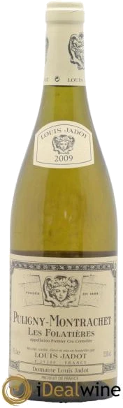 photo Puligny-Montrachet 1er Cru les Folatières Domaine Louis Jadot 2009