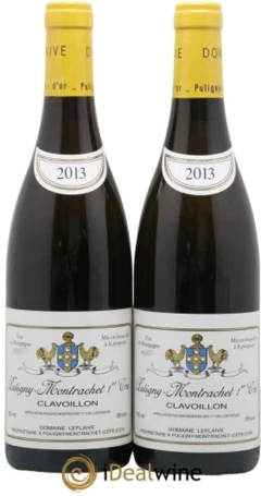 photo Puligny-Montrachet 1er Cru Clavoillon Leflaive 2013