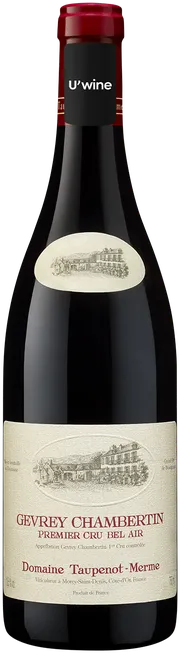 vue du vin Domaine Taupenot-Merme Gevrey-Chambertin 1er Cru Bel Air 2019