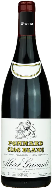 photo du vin Domaine Albert Grivault Pommard 1er Cru Clos Blanc 2018