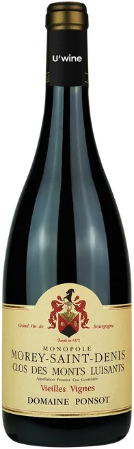 image du vin Domaine Ponsot Morey-Saint-Denis Clos des Monts-Luisants Blanc 2018