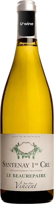 photo Domaine Jean-Marc Vincent Santenay 1er Cru le Beaurepaire Blanc 2020