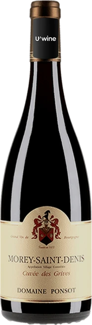photo Domaine Ponsot Morey-Saint-Denis Cuvée des Grives 2018