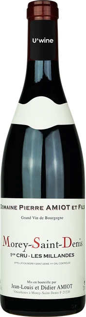 photo Domaine Pierre Amiot Morey-Saint-Denis 1er Cru les Millandes 2018
