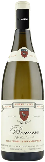 photo du vin Domaine Pierre Labet Beaune Clos du Dessus des Marconnets Blanc 2019