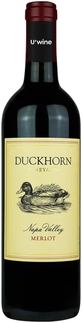 capture du vin Duckhorn Napa Valley Merlot