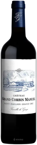 photo Château Grand Corbin Manuel Grand Cru Rouge 2014