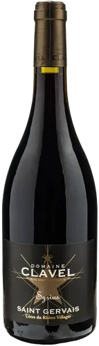 image du vin Domaine Clavel Aop Côtes-du-Rhône Village Syrius