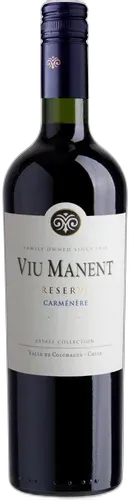 vue du vin Viu Manent Reserva Estate Collection Carmenere Rouge 2021