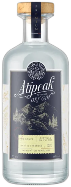 photo du vin Atipeak Dry Gin Génépi Bio