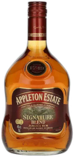 capture du vin Appleton Estate Signature
