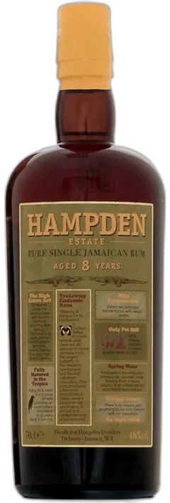 photos du vin Hampden Estate 8 Ans