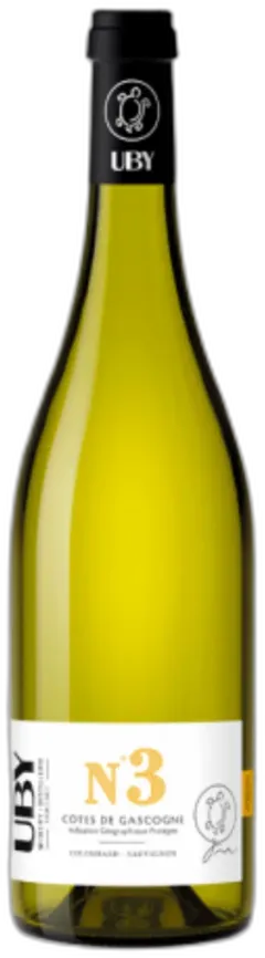 photo du vin Uby n°3 Blanc Sec Igp Côtes de Gascogne