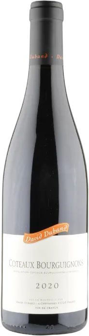 photo Domaine David Duband Coteaux Bourguignons 2020