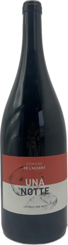 photo Una Notte 2023 Domaine de l’Accent Vdf Hérault) Rouge &