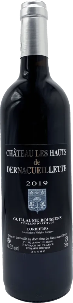 photo Château les Hauts de Dernacueillette 2019 Domaine de Dernacueillette Corbières Rouge &