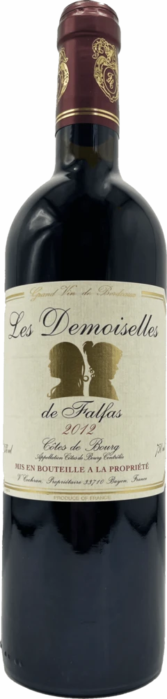 photo les Demoiselles 2012 Château Falfas Côtes-de-Bourg Rouge &