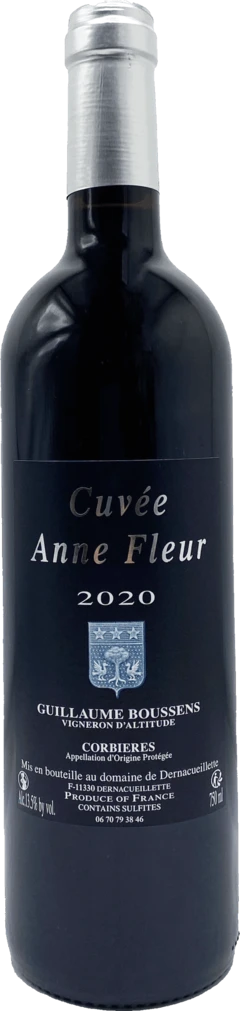 photo Cuvée Anne Fleur 2020 Domaine de Dernacueillette Corbières Rouge Alc &